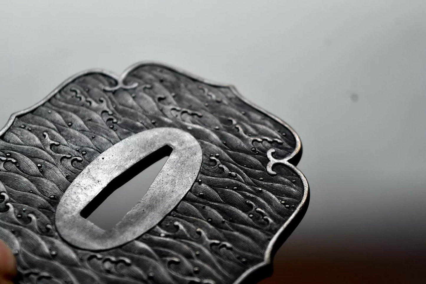 High Quality tsuba (wave) for japanese sword Katana wakizashi(not for tanto)