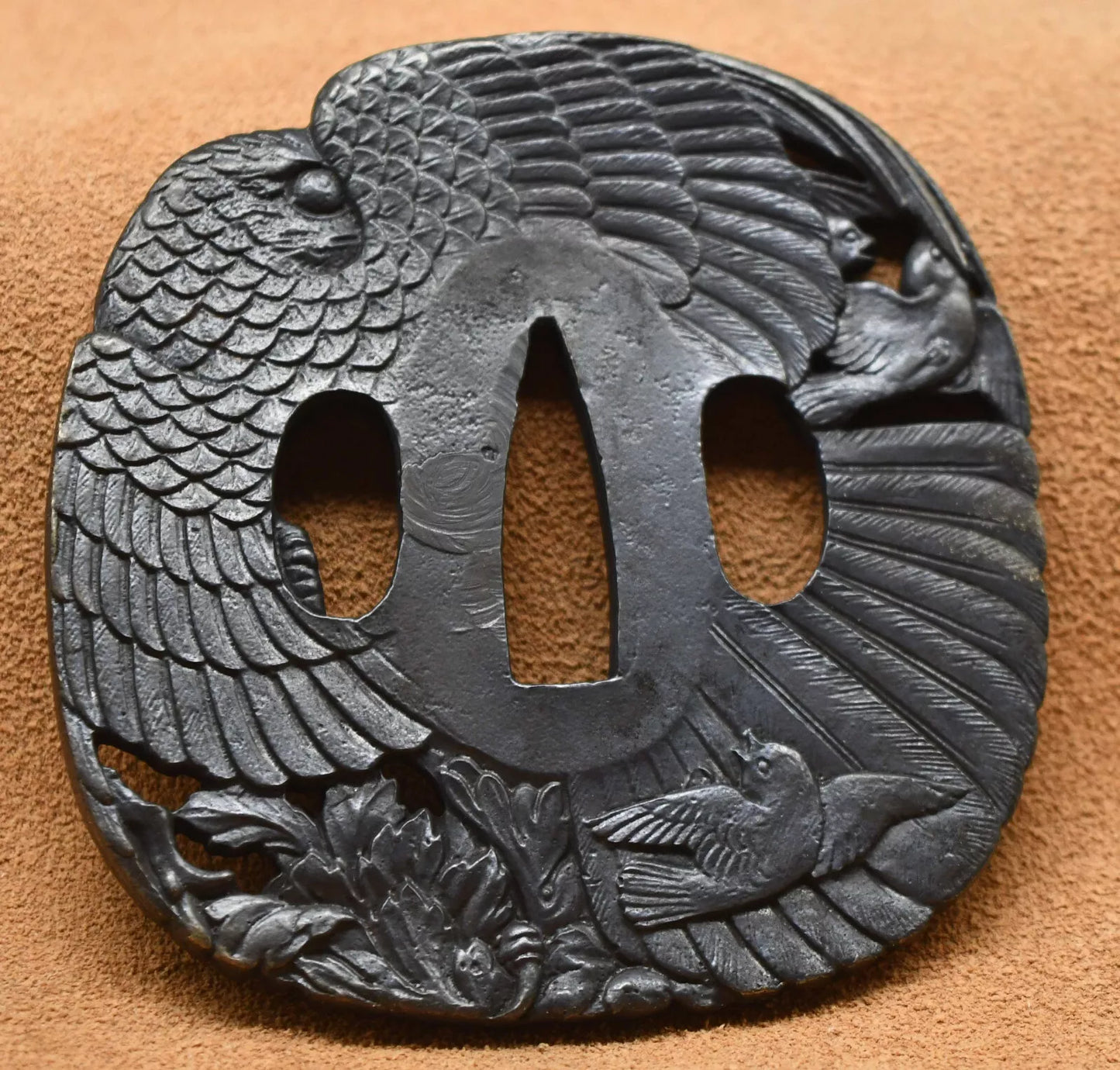 High Quality tsuba (eagle) for japanese sword Katana wakizashi(not for tanto)