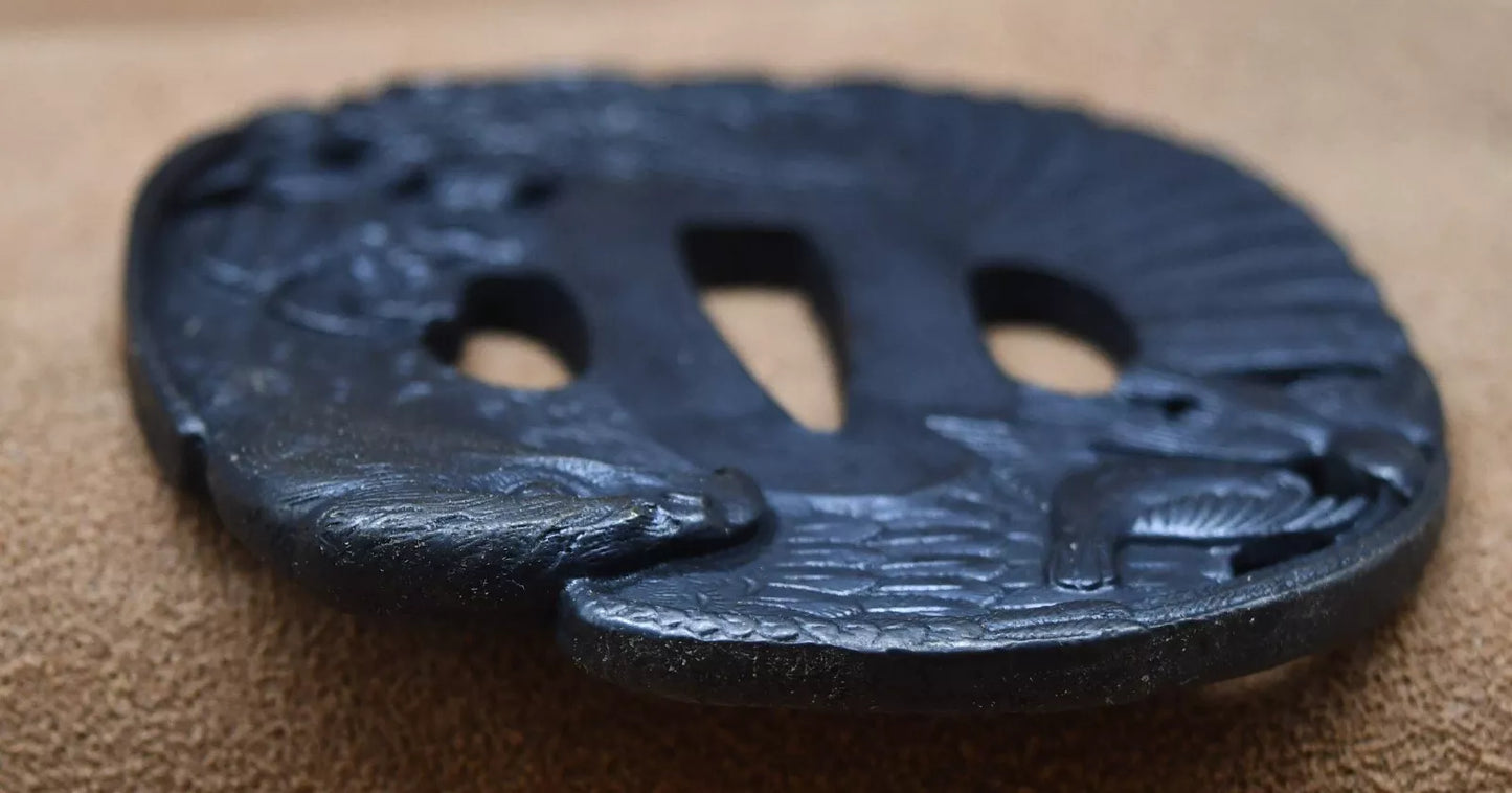 High Quality tsuba (eagle) for japanese sword Katana wakizashi(not for tanto)