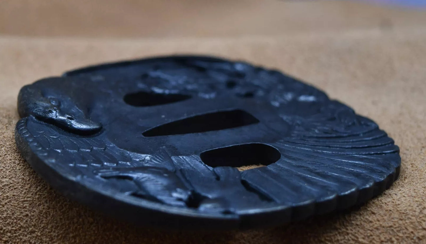 High Quality tsuba (eagle) for japanese sword Katana wakizashi(not for tanto)