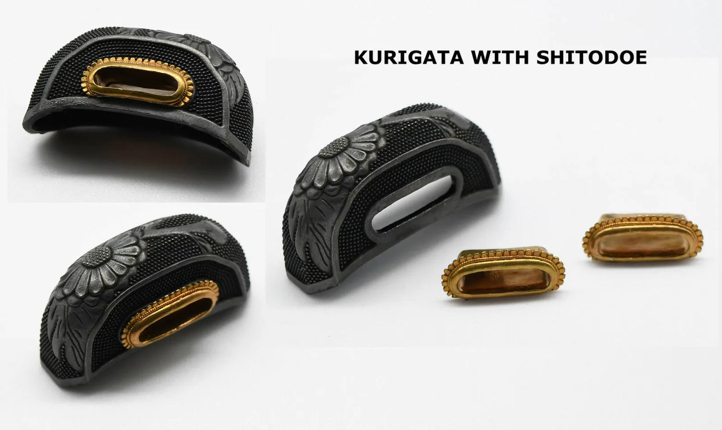 full set of japanese sword handchi for koshirae of katana or wakziashi(big size)