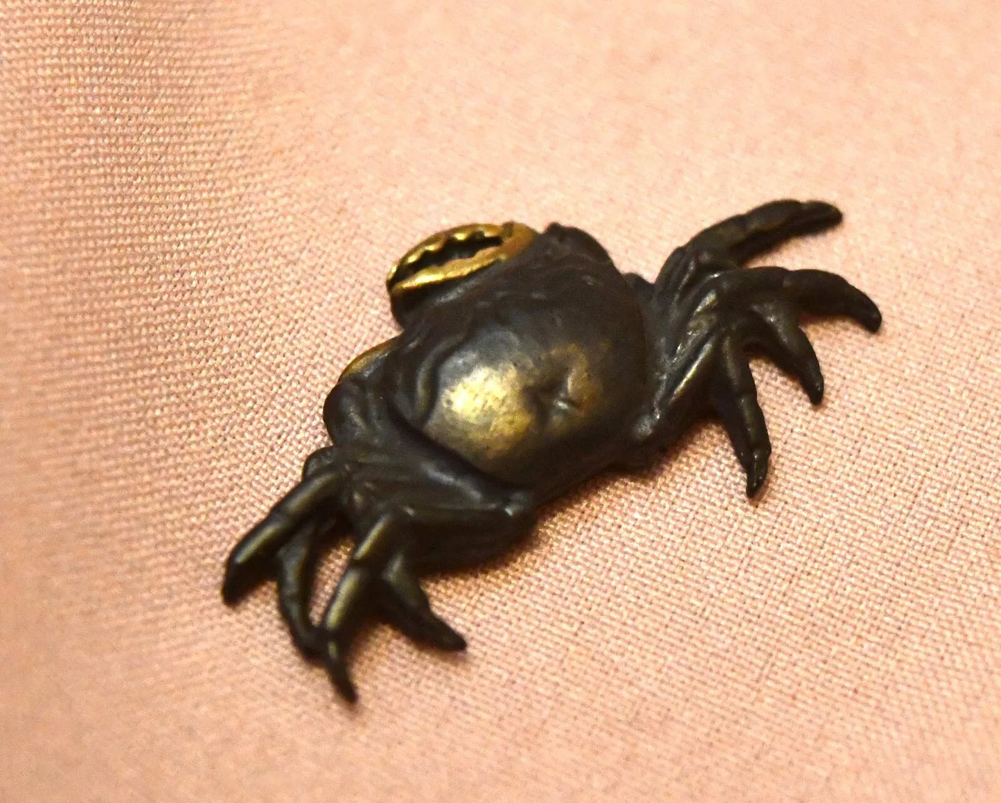 High Quality japanese sword menuki crab for tsuka katana wakziashi and tanto