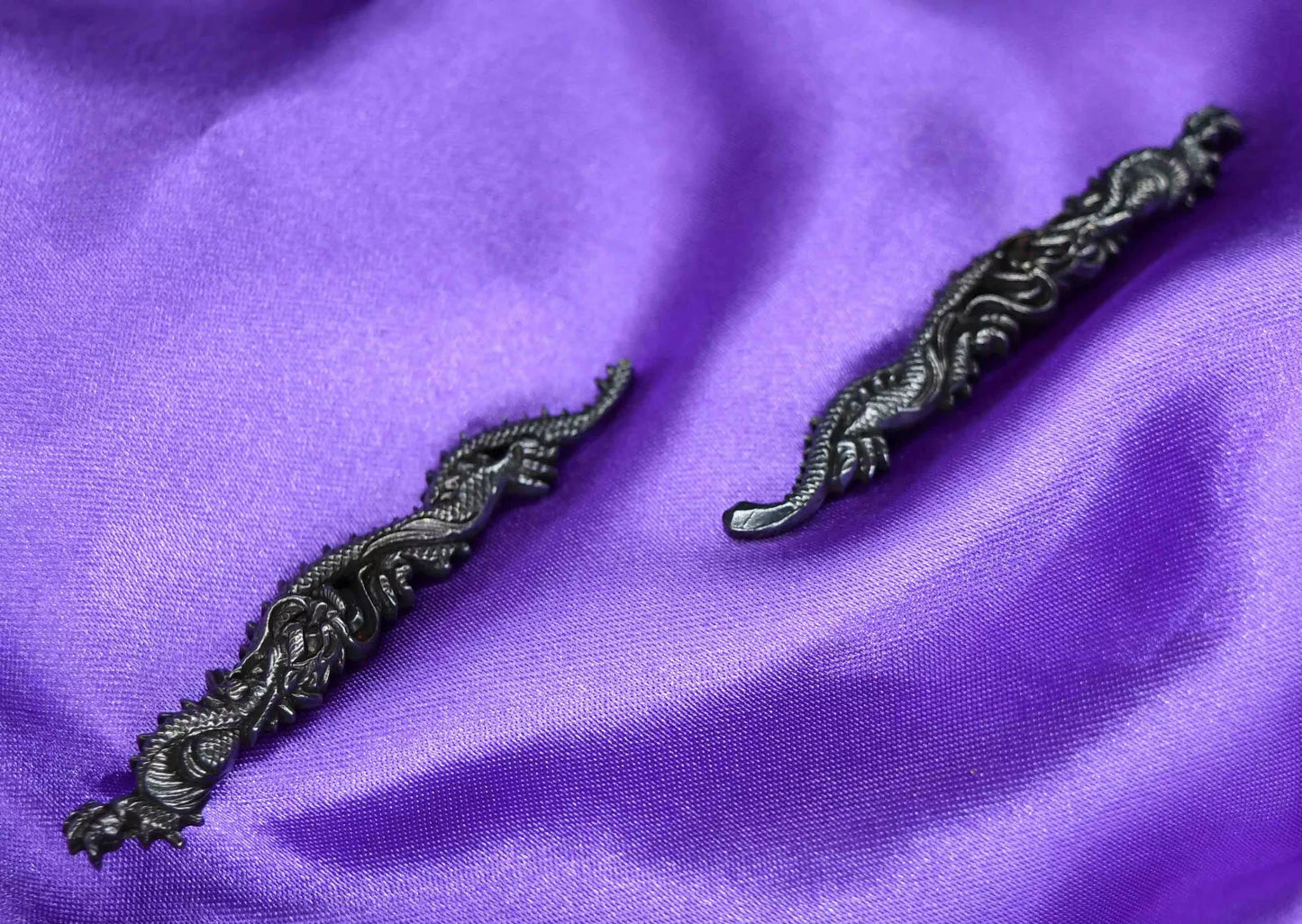 pair of High Quality japanese sword menuki for katana wakziashi and tanto tsuka