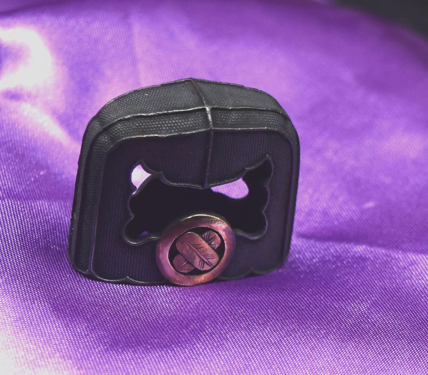 full set of japanese sword fittings for koshirae of handachi katana or wakziashi