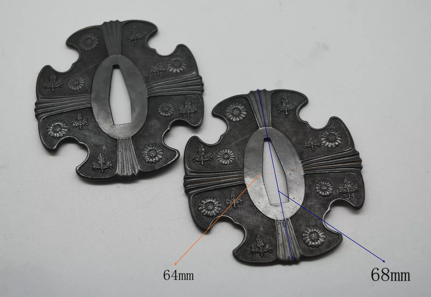 High Quality tsuba(family crest) for japanese sword tachi katana