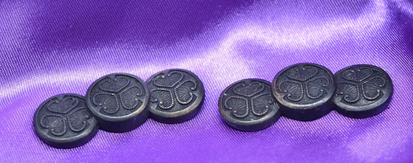 full set of japanese sword handchi for koshirae of katana or wakziashi