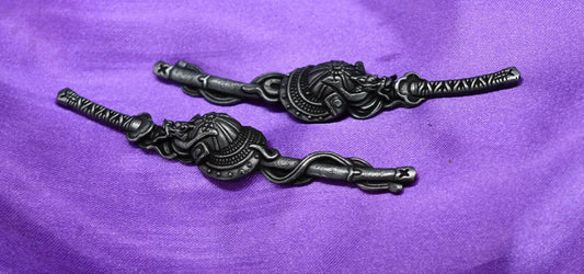 High Quality japanese sword menuki for katana wakziashi and tanto tsuka big size