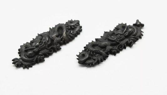 High Quality japanese sword menuki dragon for tsuka katana wakziashi and tanto
