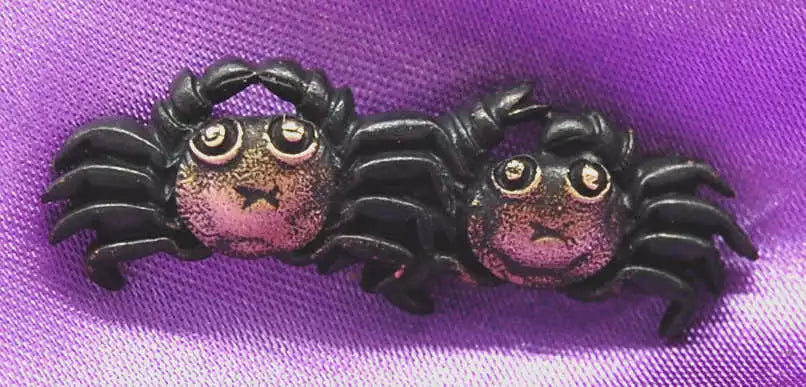 High Quality japanese sword menuki crab for tsuka katana wakziashi and tanto