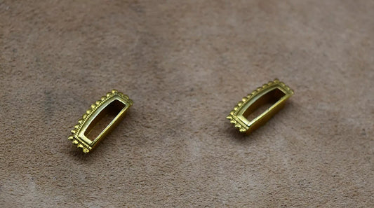 pair of japanese sword Shitodome for katana wakziashi and tanto