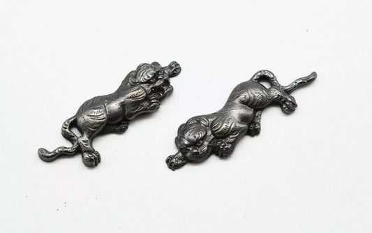 High Quality japanese sword menuki(tiger) for tsuka katana wakziashi and tanto