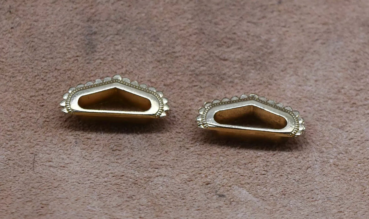 pair of japanese sword Shitodome for katana wakziashi and tanto