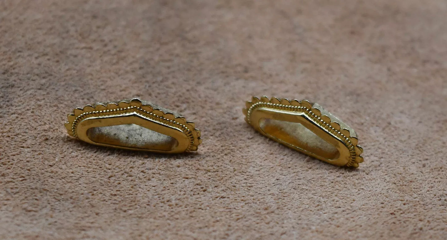 pair of japanese sword Shitodome for katana wakziashi and tanto