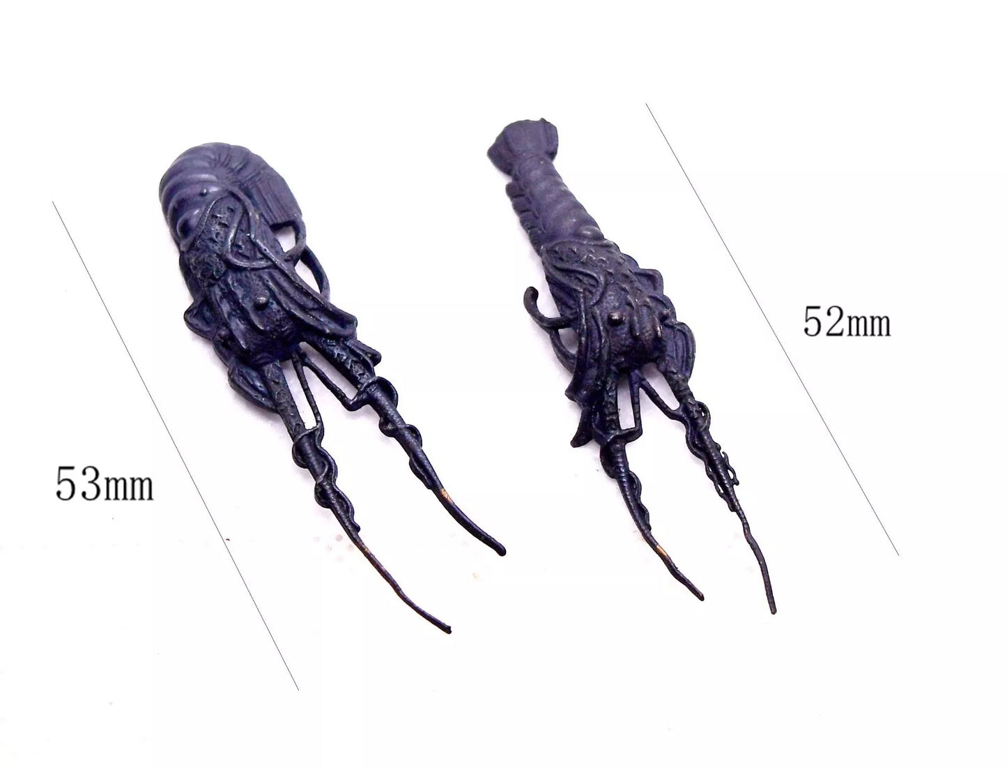 High Quality japanese sword menuki (crayfish) for tsuka katana wakziashi
