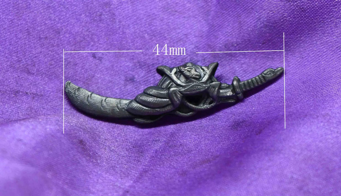 pair of japanese sword menuki for katana wakziashi and tanto tsuka