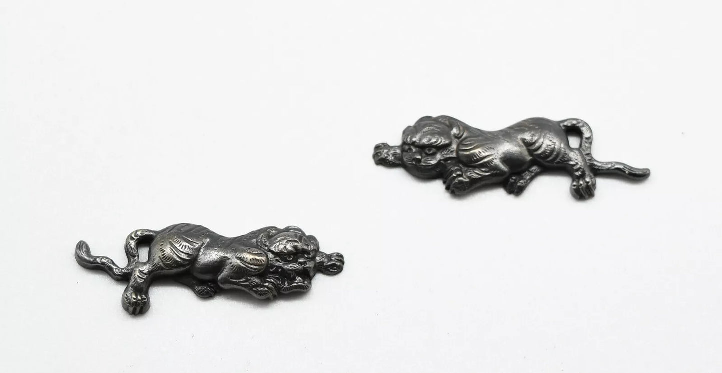 High Quality japanese sword menuki(tiger) for tsuka katana wakziashi and tanto