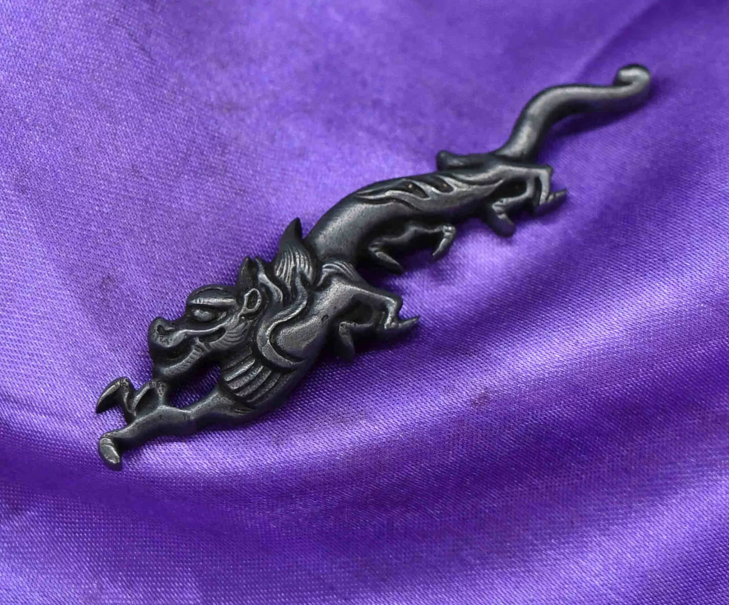 japanese sword menuki rain dragon for tsuka katana wakziashi and tanto(big)