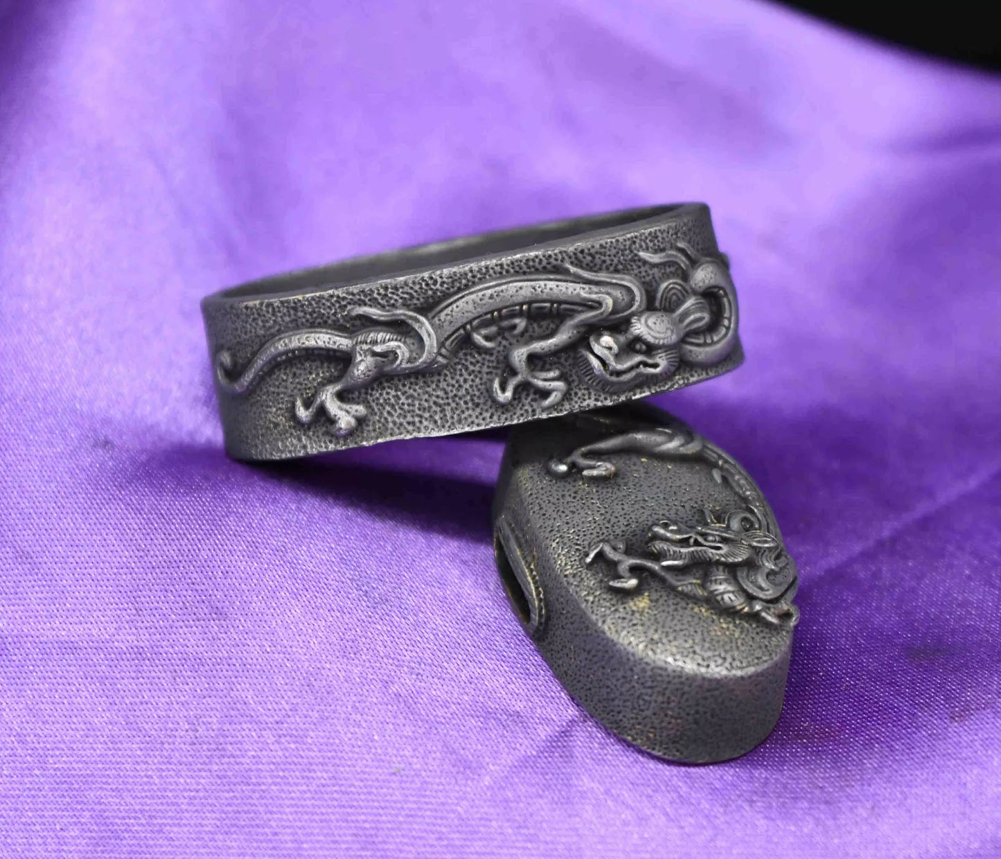 set of High Quality japanese sword fuchi kashira and kojiri for tsuka katana