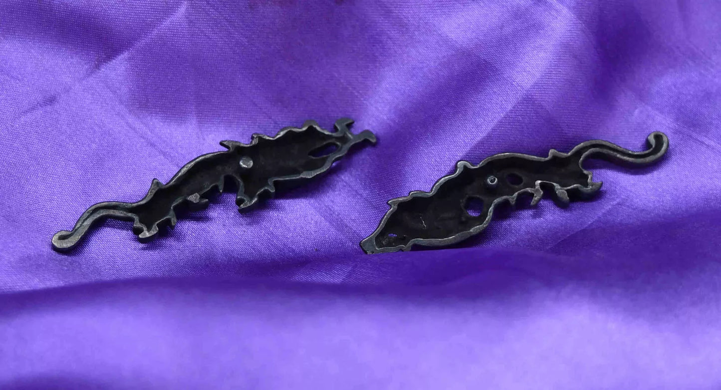 japanese sword menuki rain dragon for tsuka katana wakziashi and tanto(big)