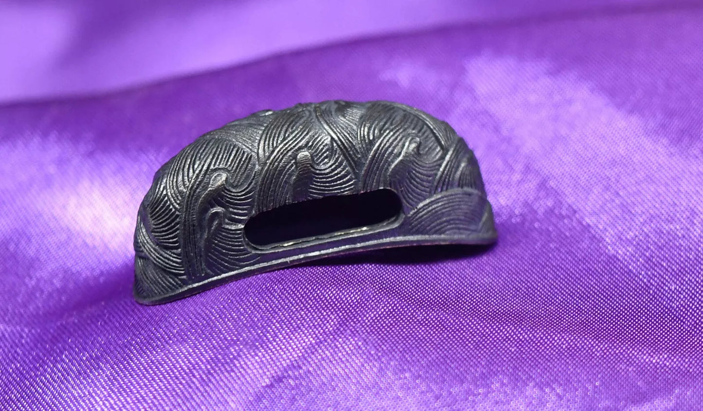 High Quality KURIGATA(wave) with shitodome for katana wakziashi and tanto #ku006