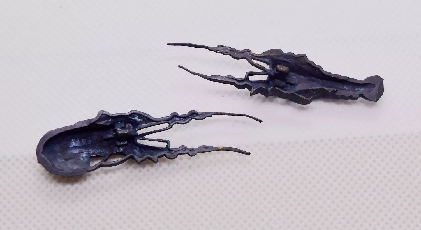 High Quality japanese sword menuki (crayfish) for tsuka katana wakziashi