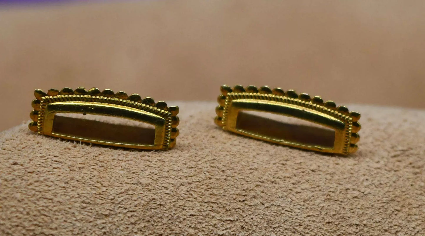 pair of japanese sword Shitodome for katana wakziashi and tanto