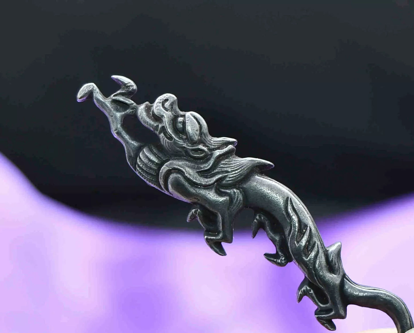 japanese sword menuki rain dragon for tsuka katana wakziashi and tanto(big)