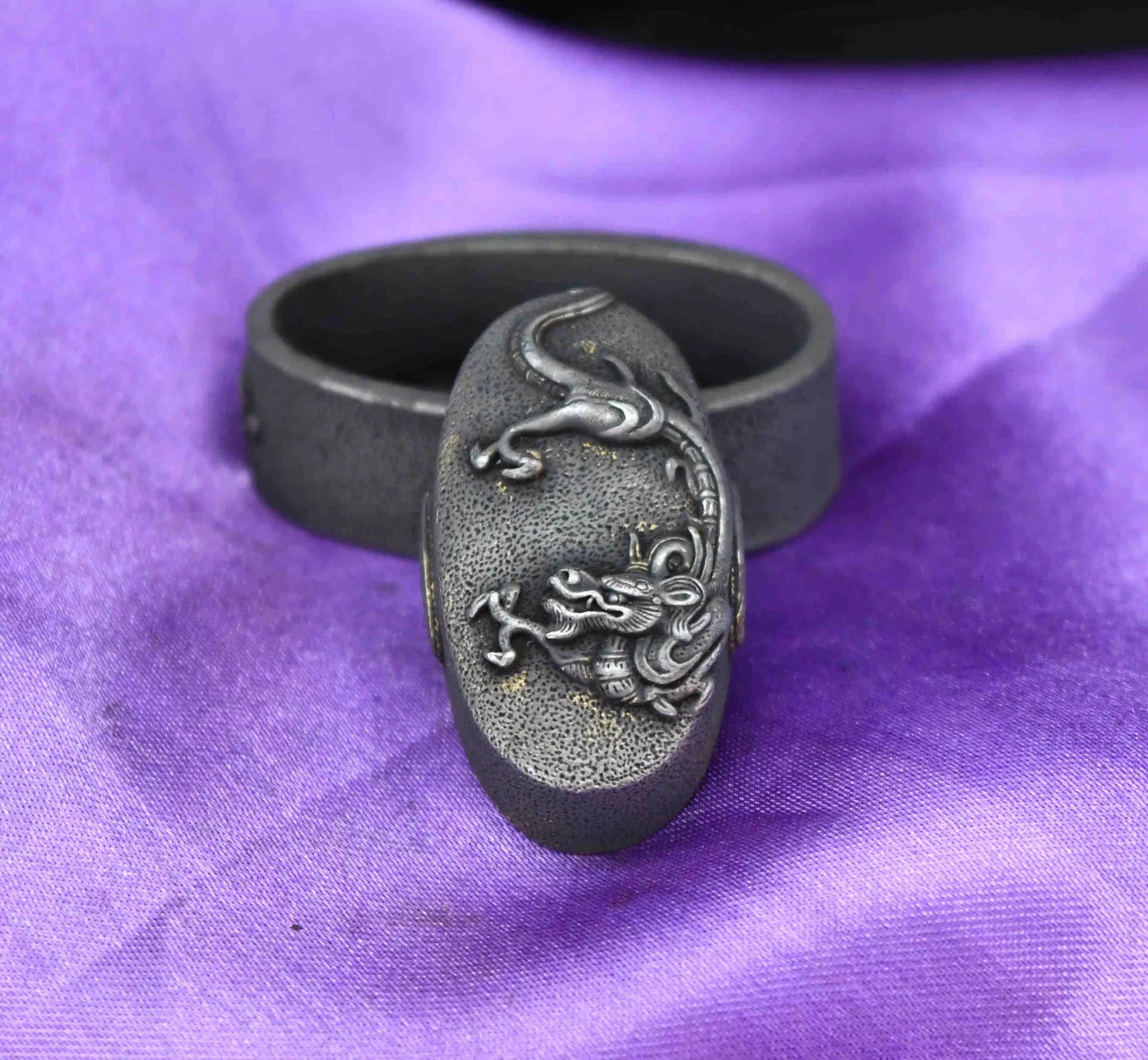 set of High Quality japanese sword fuchi kashira and kojiri for tsuka katana