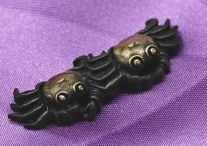 High Quality japanese sword menuki crab for tsuka katana wakziashi and tanto