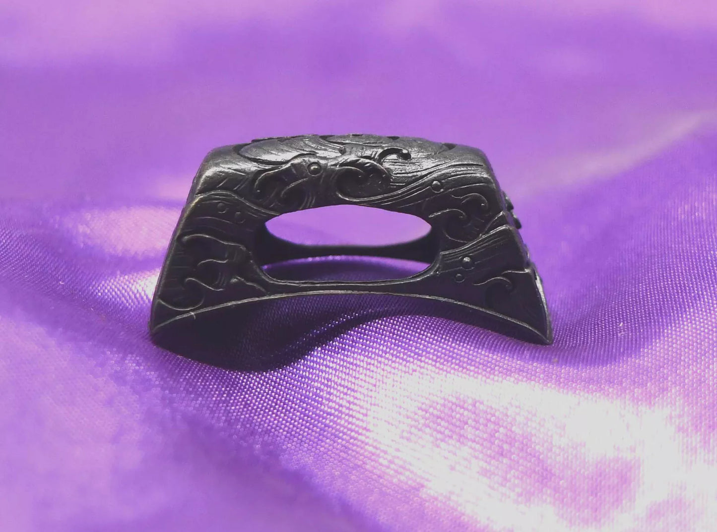 High Quality KURIGATA(wave) with shitodome for katana wakziashi and tanto #ku009