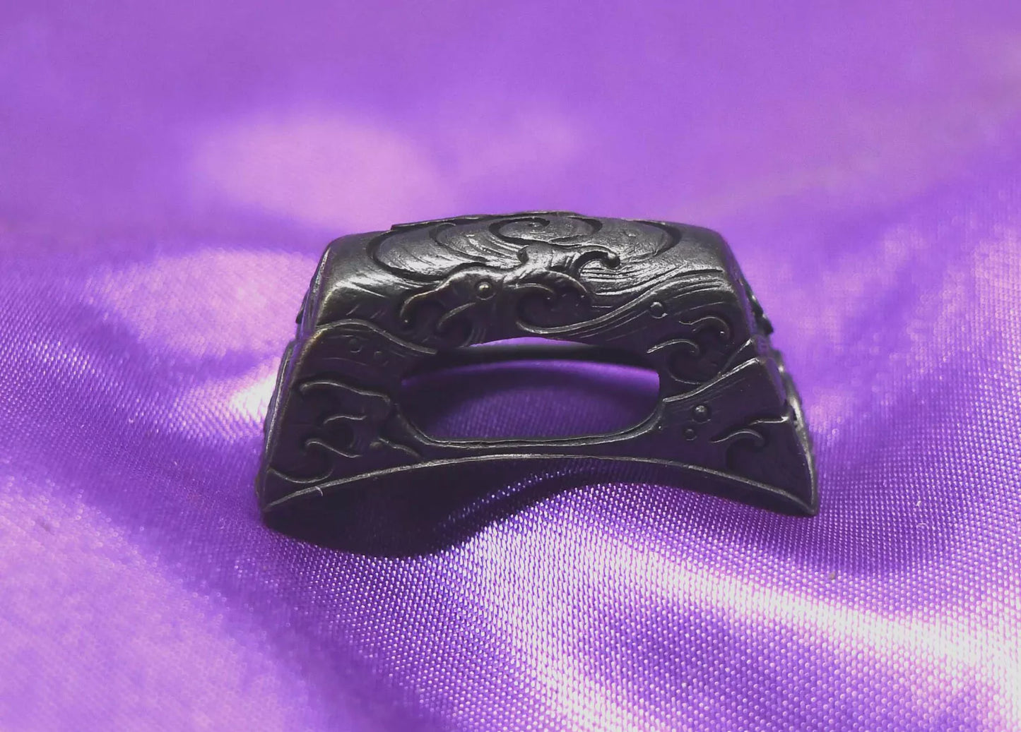 High Quality KURIGATA(wave) with shitodome for katana wakziashi and tanto #ku009