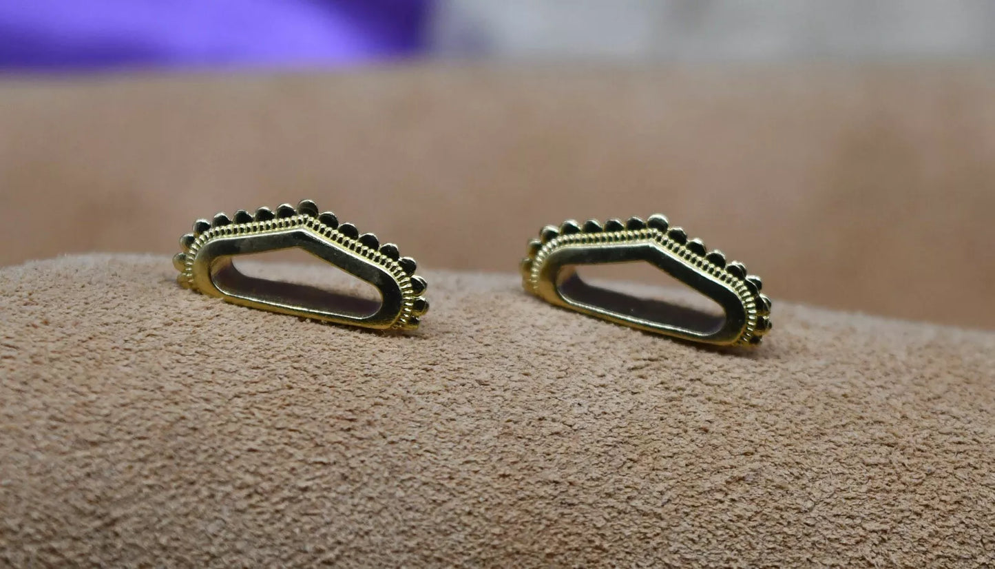 pair of japanese sword Shitodome for katana wakziashi and tanto